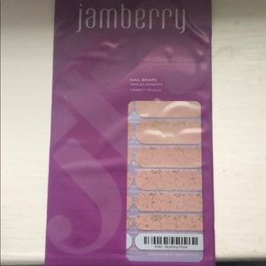 NWT Jamberry Blushing Floral Nail Wraps